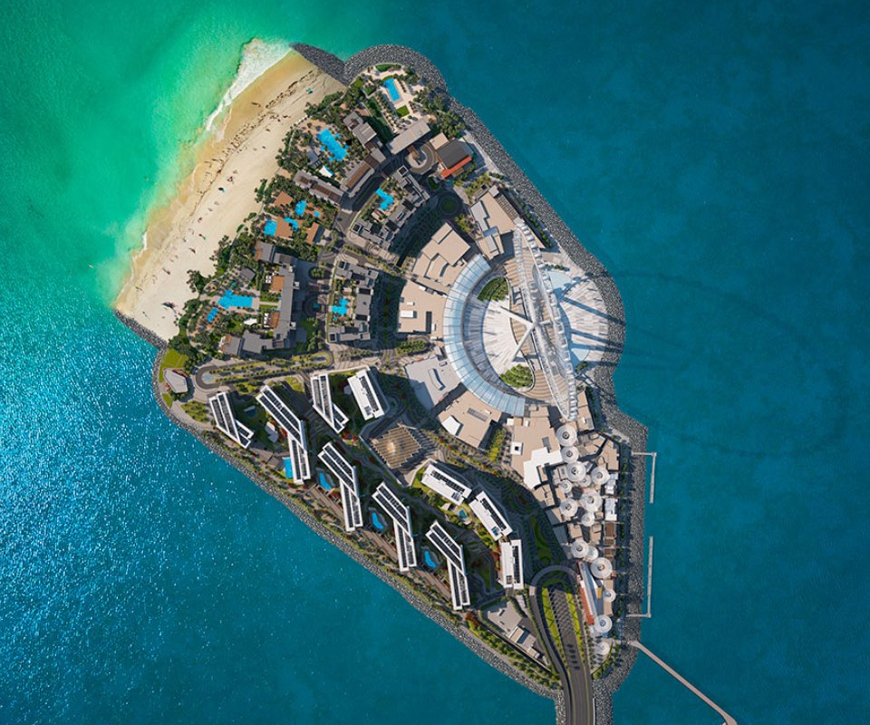 Dubai Bluewaters Island